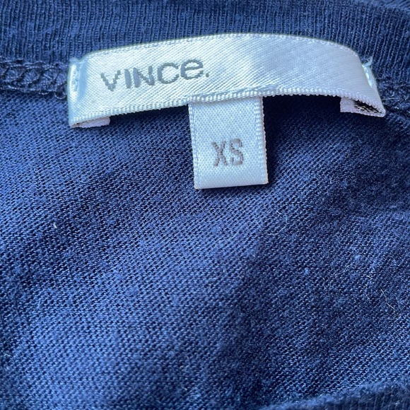 Vince Long Sleeve tissue tee Shirt Size XS saks - Picture 3 of 4